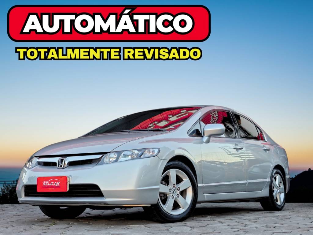Honda Civic 1.8 LXS 16V FLEX 4P AUTOMÁTICO    2007