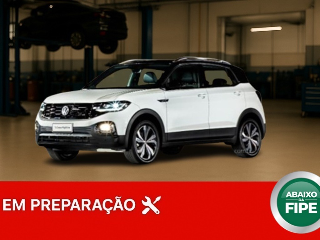 Volkswagen T-Cross 1.4 250 TSI TOTAL FLEX HIGHLINE AUTOMÁTICO    2021