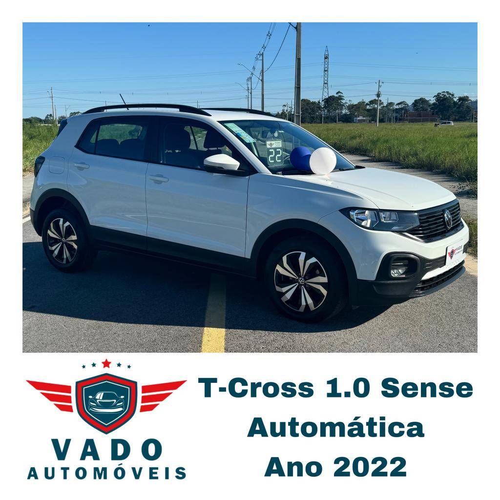 Volkswagen T-Cross Sense 1.0 TSI Flex 5p Aut.    2022