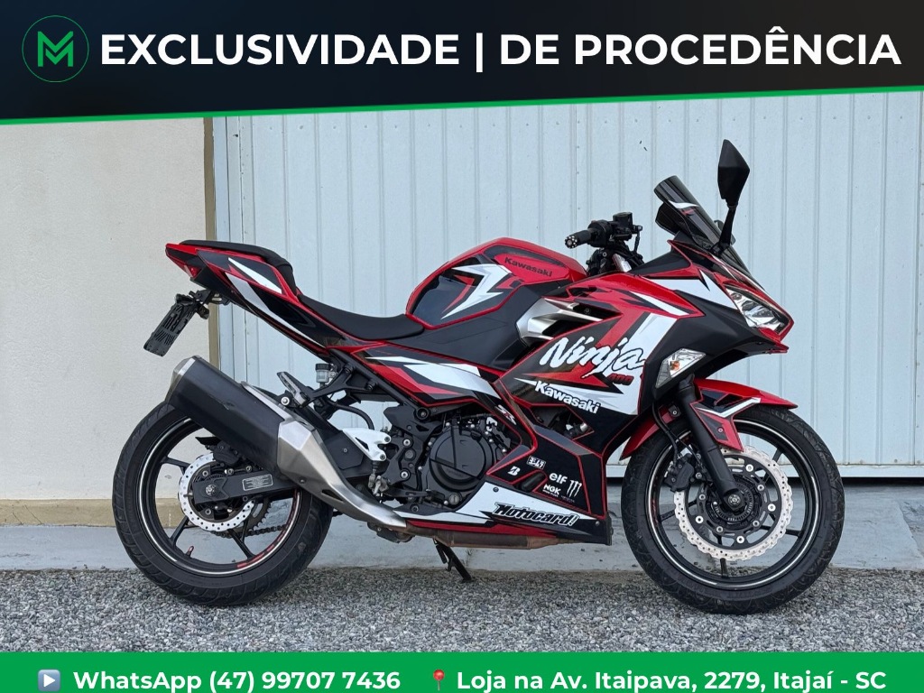 Kawasaki Ninja 400 2021 em Itajaí - Catarina Carros