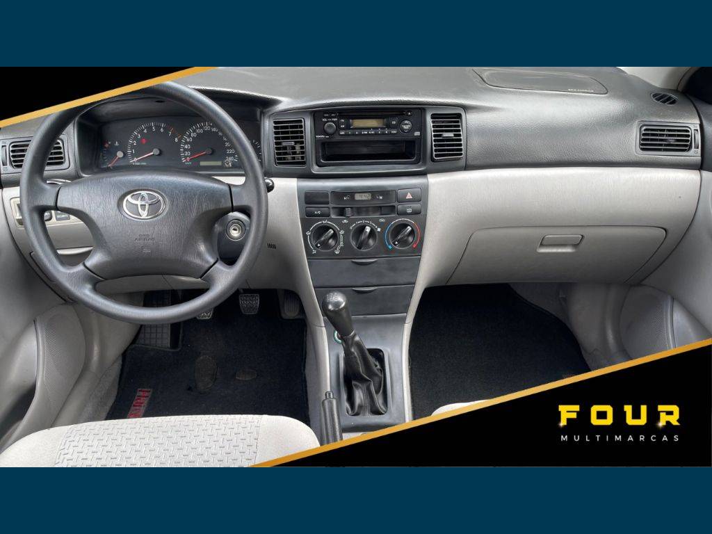 Toyota Corolla Xli 1.8/1.8 flex 16v mec.    2008