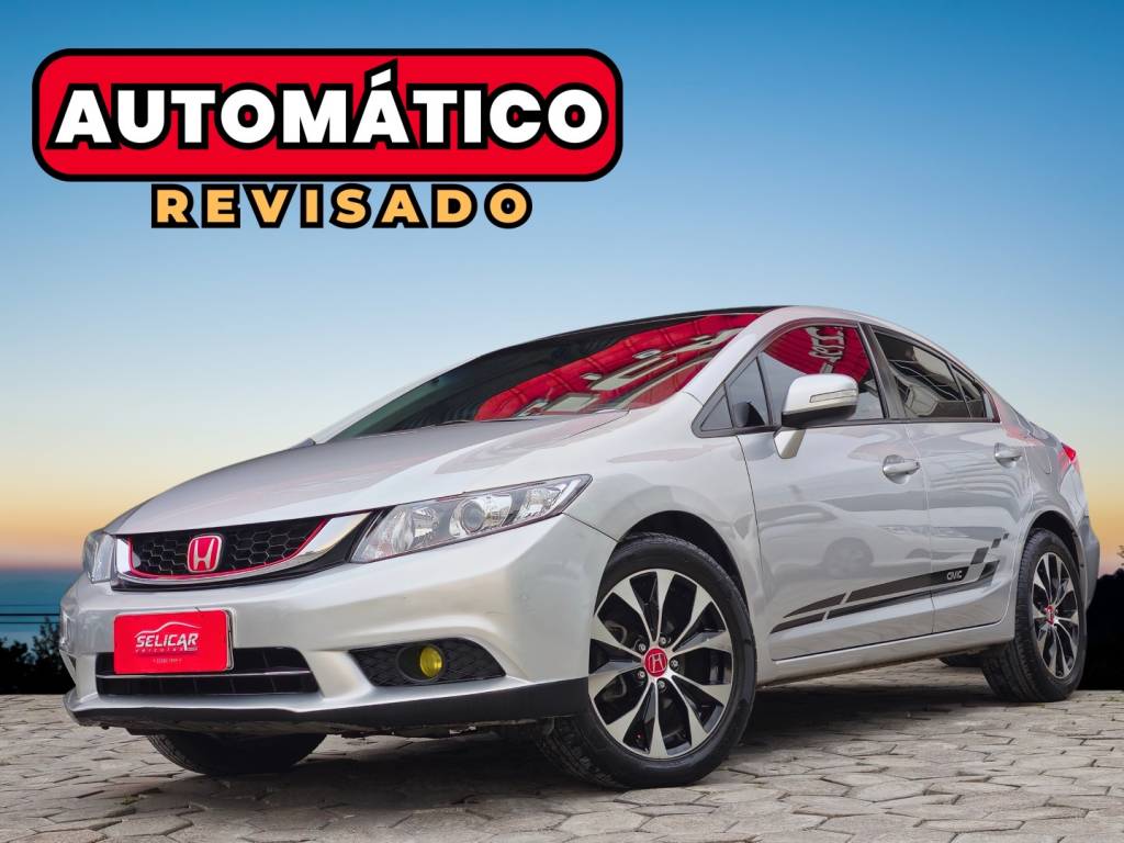 Honda Civic 2.0 LXR 16V FLEX 4P AUTOMÁTICO    2015