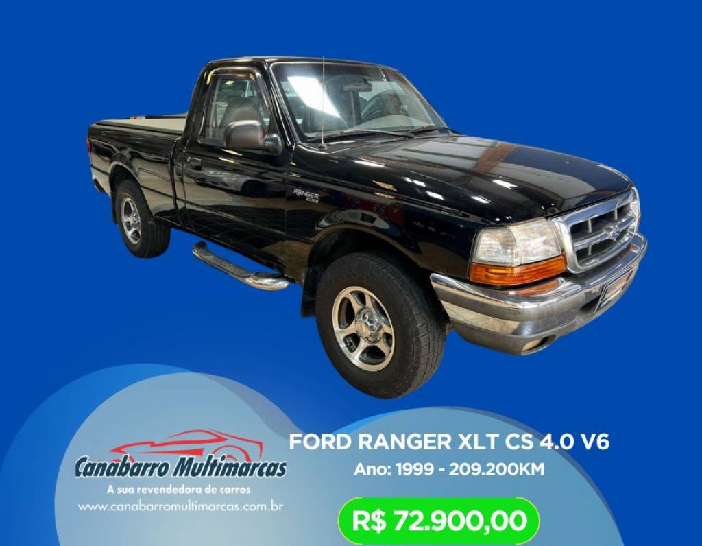 Ford Ranger XLT 4.0 4x2 CS    1999