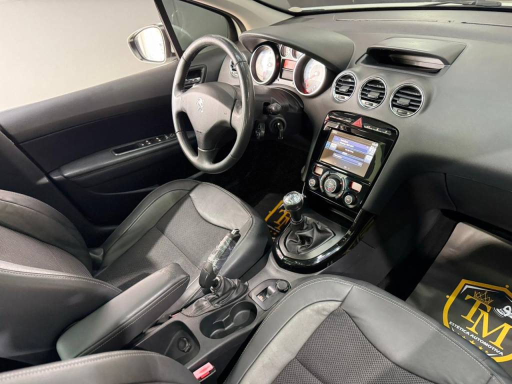 Peugeot 308 1.6 allure flex mec.    2016