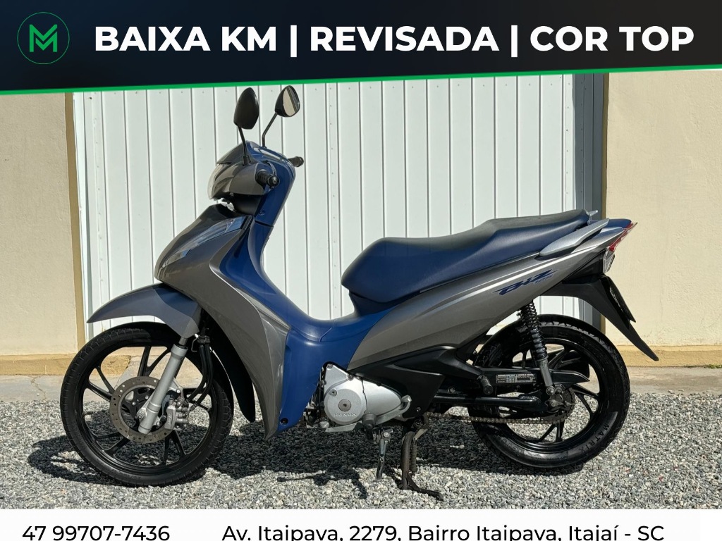 Honda Biz 125 BAIXA KM (FINANCIO 100%)    2021