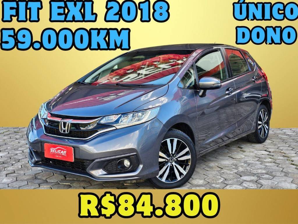 Honda Fit EXL 2018 AUTOMÁTICO ÚNICO DONO APENAS 59.000KM    2018