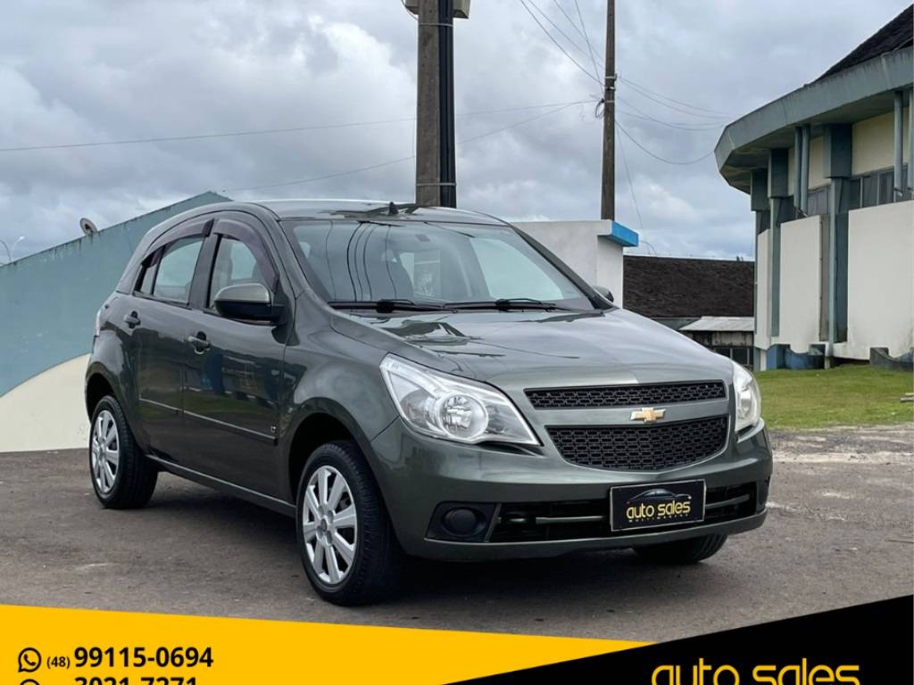 Chevrolet Agile 1.4 MPFI LT 8V FLEX 4P MANUAL    2010