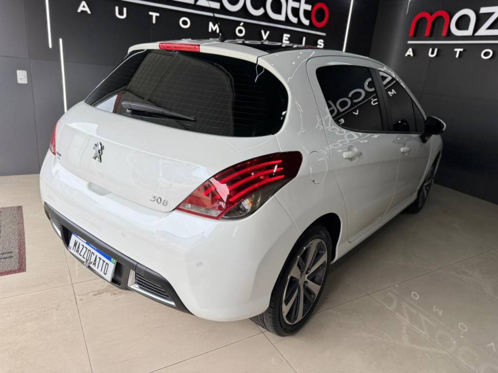 Peugeot 308 1.6 allure flex mec.    2016