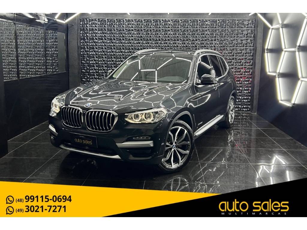 BMW X3 2.0 16V GASOLINA X LINE XDRIVE30I STEPTRONIC    2018