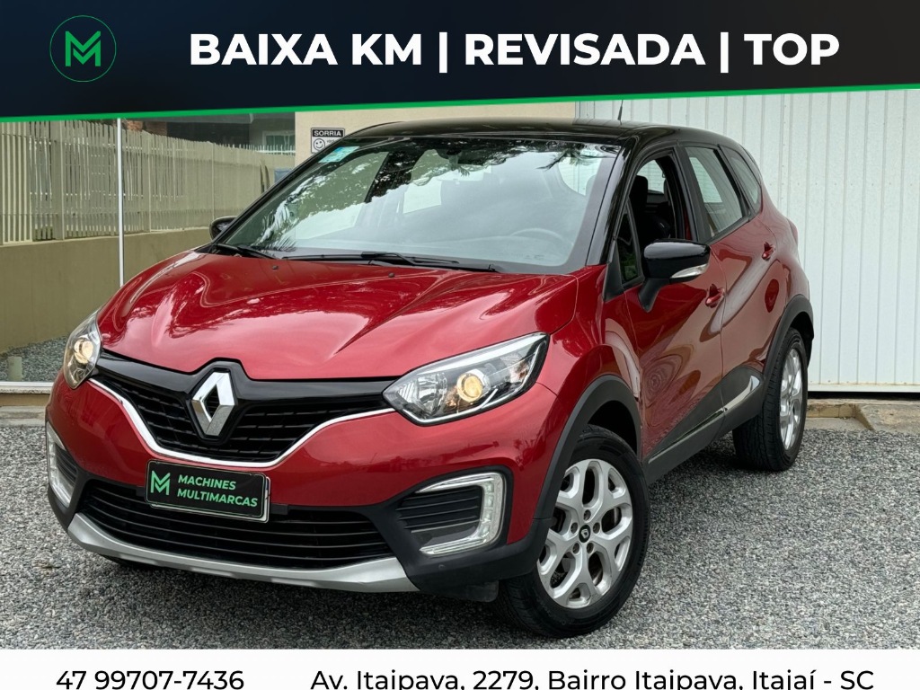 Renault Captur ZEN 1.6 COMPLETA E BAIXA KM    2018