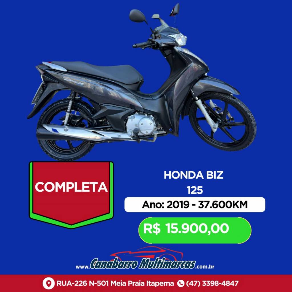Honda Biz 125/125i Flex    2019