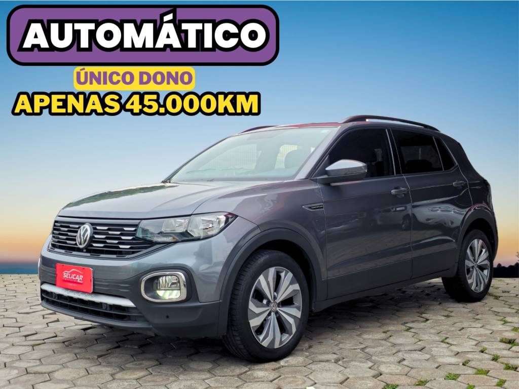Volkswagen T-Cross 1.0 200 TSI TOTAL FLEX COMFORTLINE AUTOMÁTICO    2020