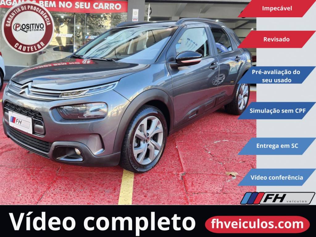 Citroën C4 CACTUS FEEL 1.6 16V Flex Aut.    2020