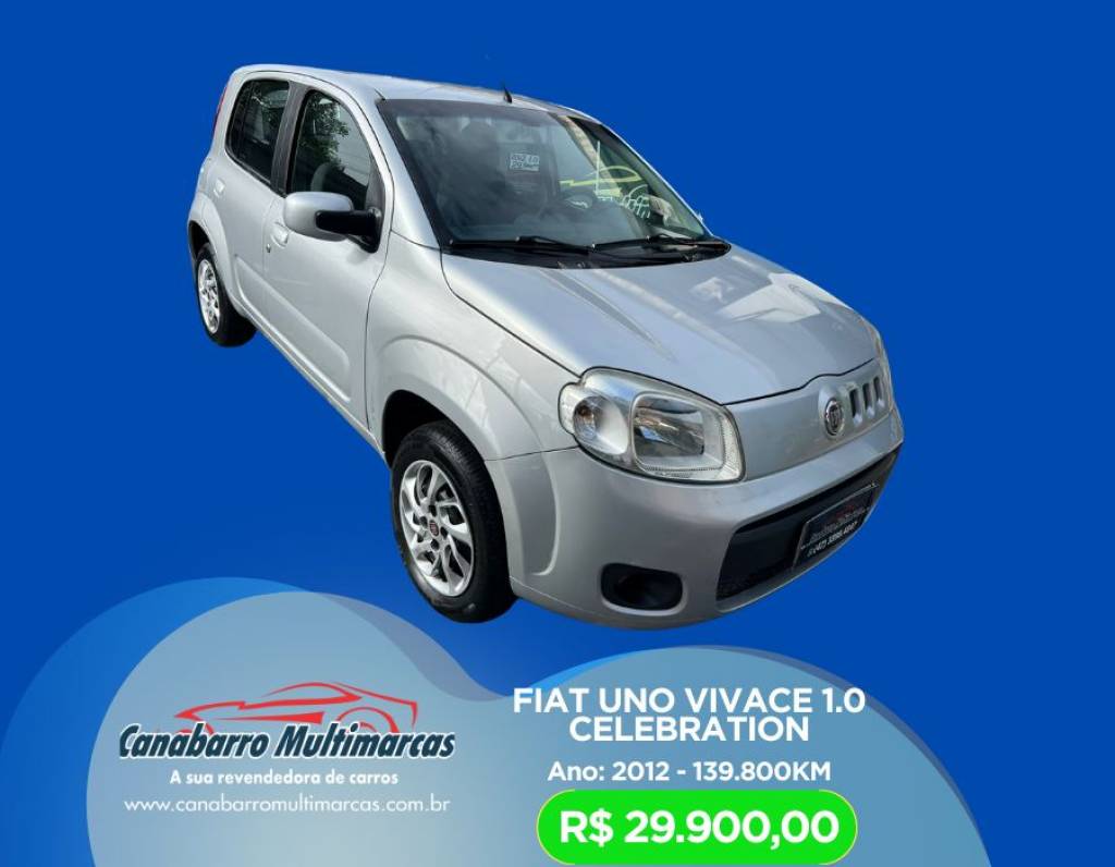 Fiat Uno VIVACE Celeb. 1.0 EVO F.Flex 8V 5p    2012