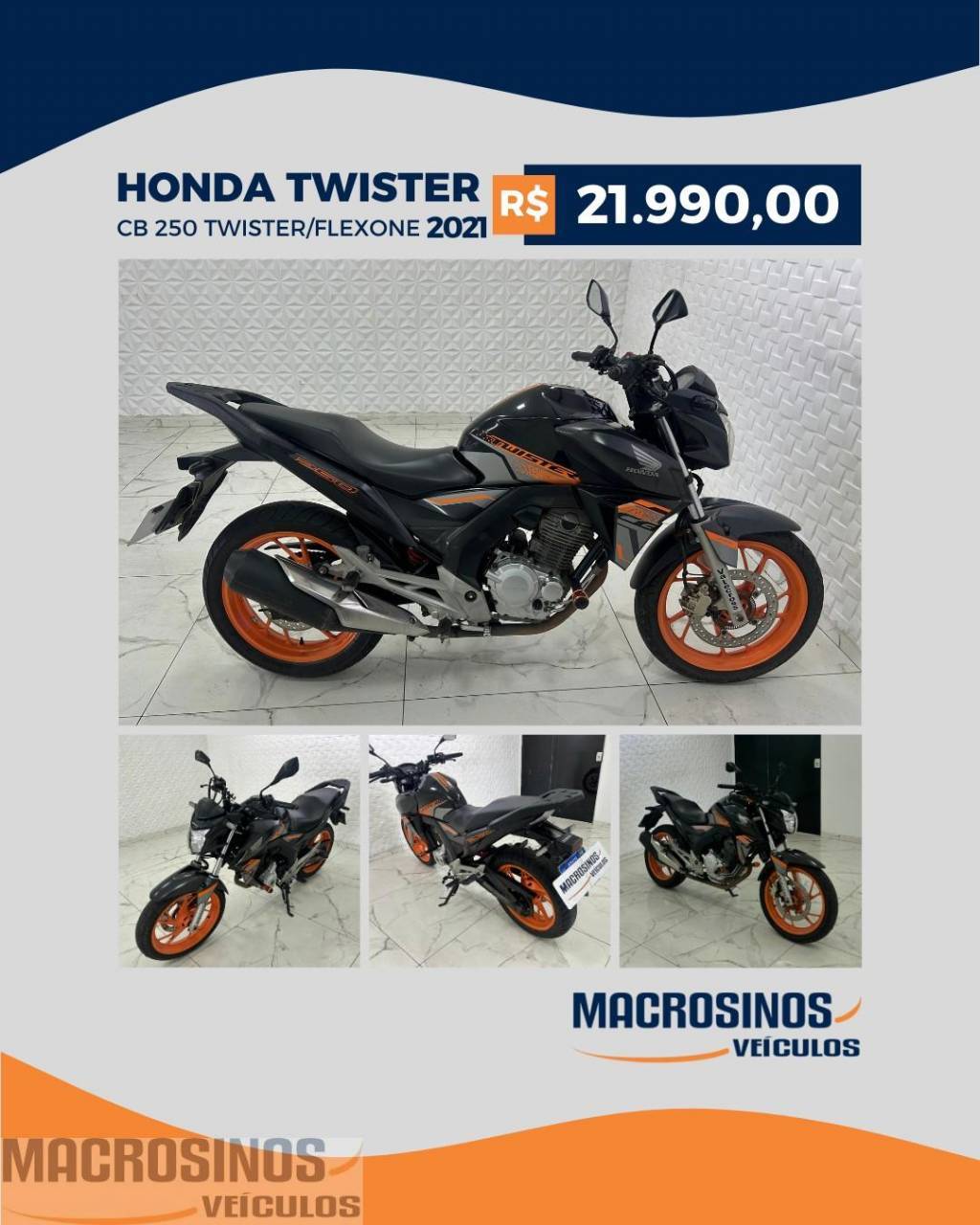 Honda CB 250 Twister /cbf  a s    2021